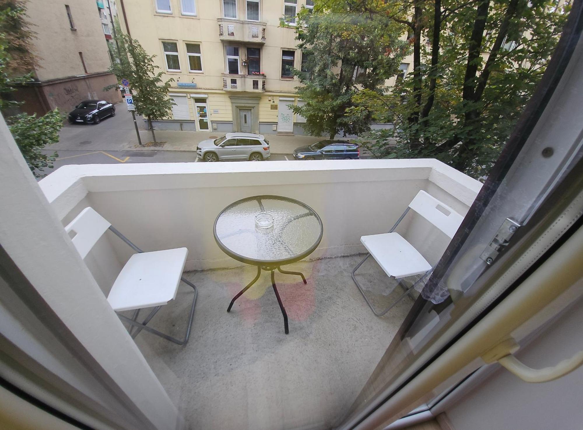 Kauno Apartamentai Su Balkonu Kaunas Ngoại thất bức ảnh